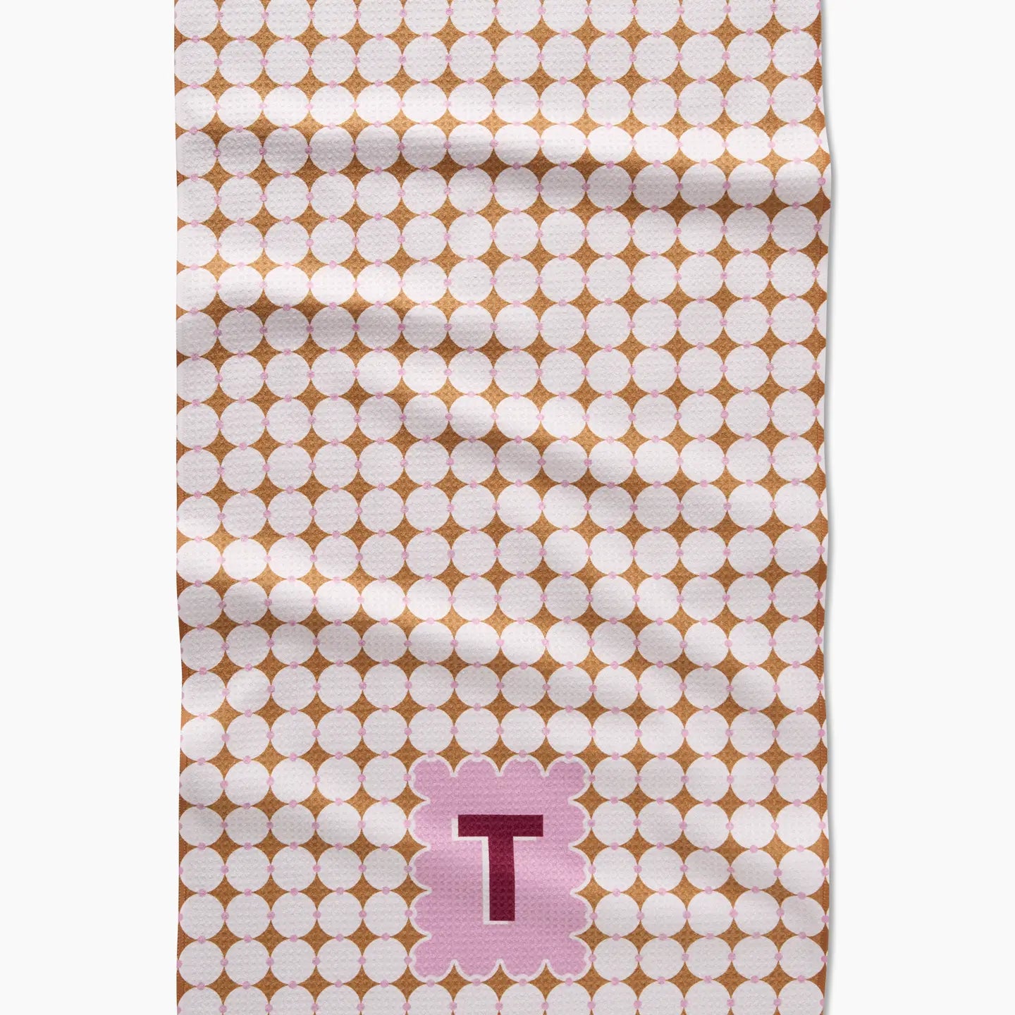 PREORDER: Geometry Monogram Kitchen Tea Towel