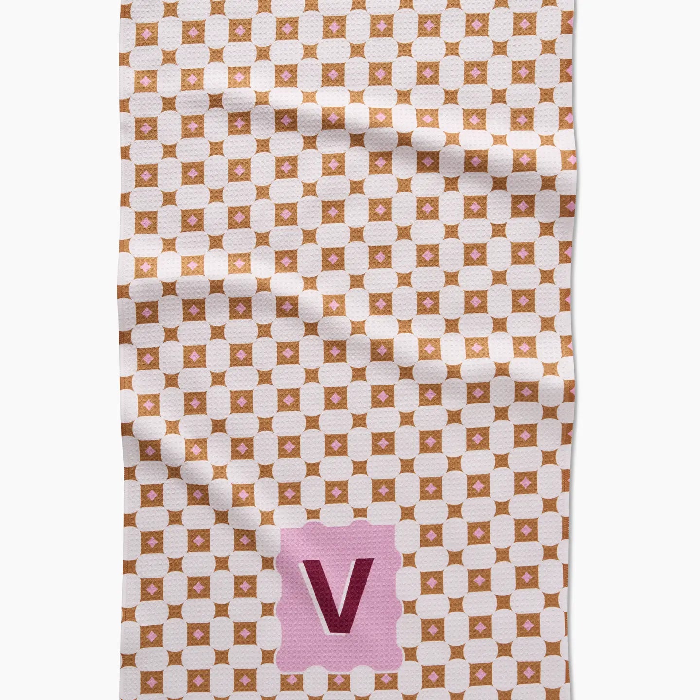 PREORDER: Geometry Monogram Kitchen Tea Towel