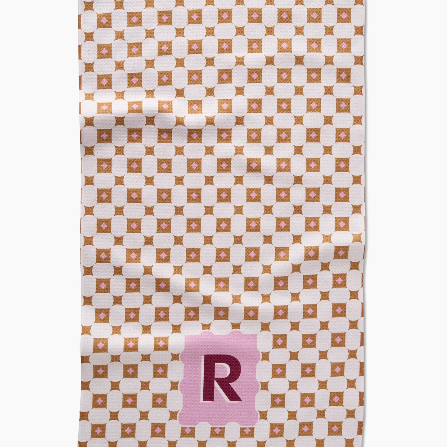 PREORDER: Geometry Monogram Kitchen Tea Towel