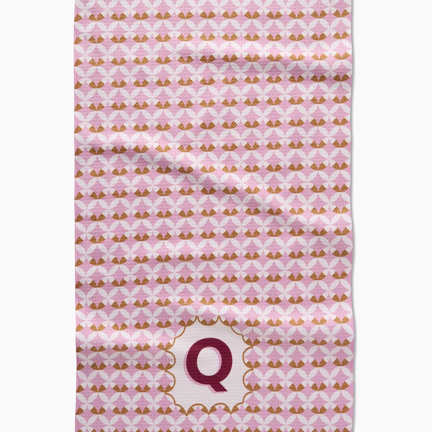 PREORDER: Geometry Monogram Kitchen Tea Towel