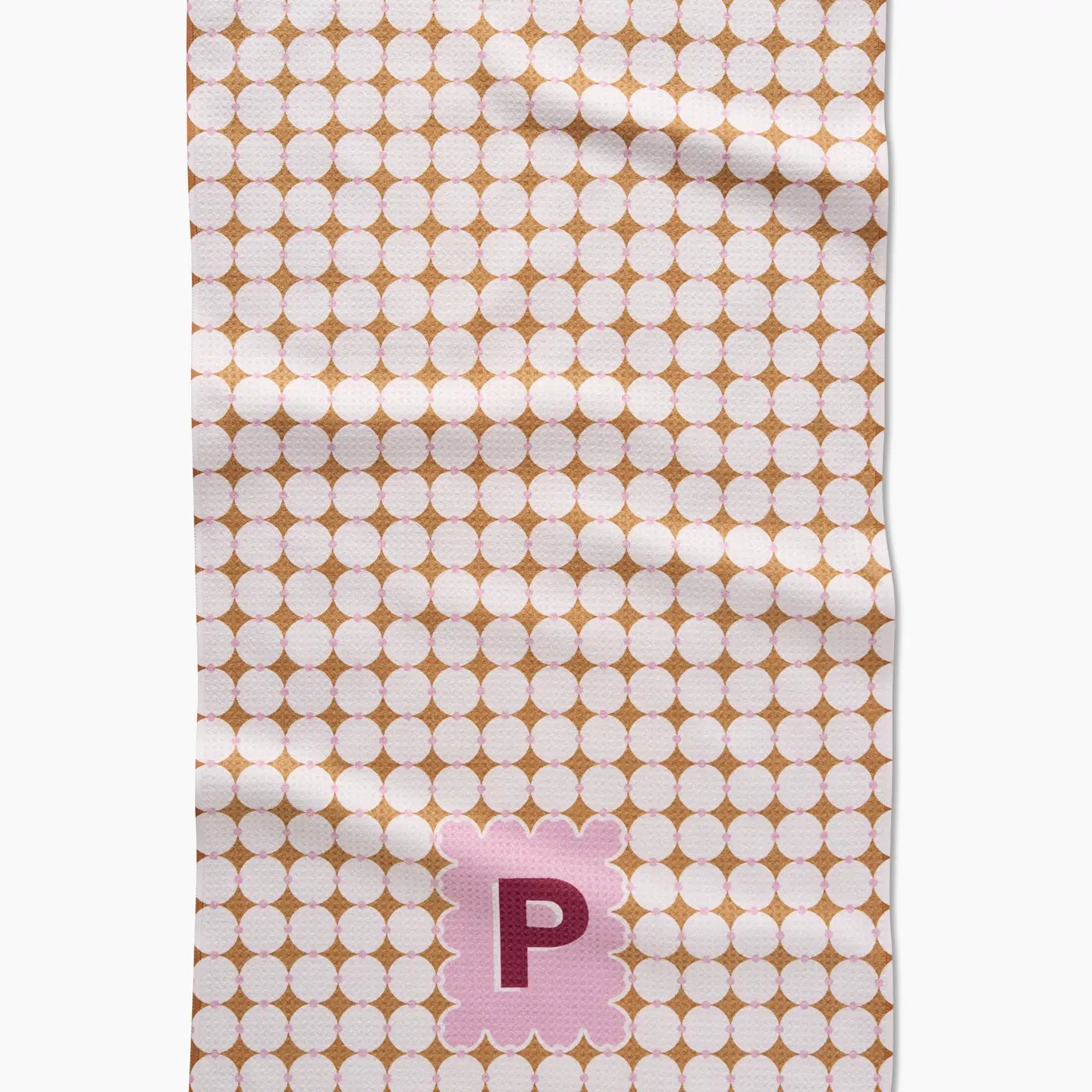 PREORDER: Geometry Monogram Kitchen Tea Towel