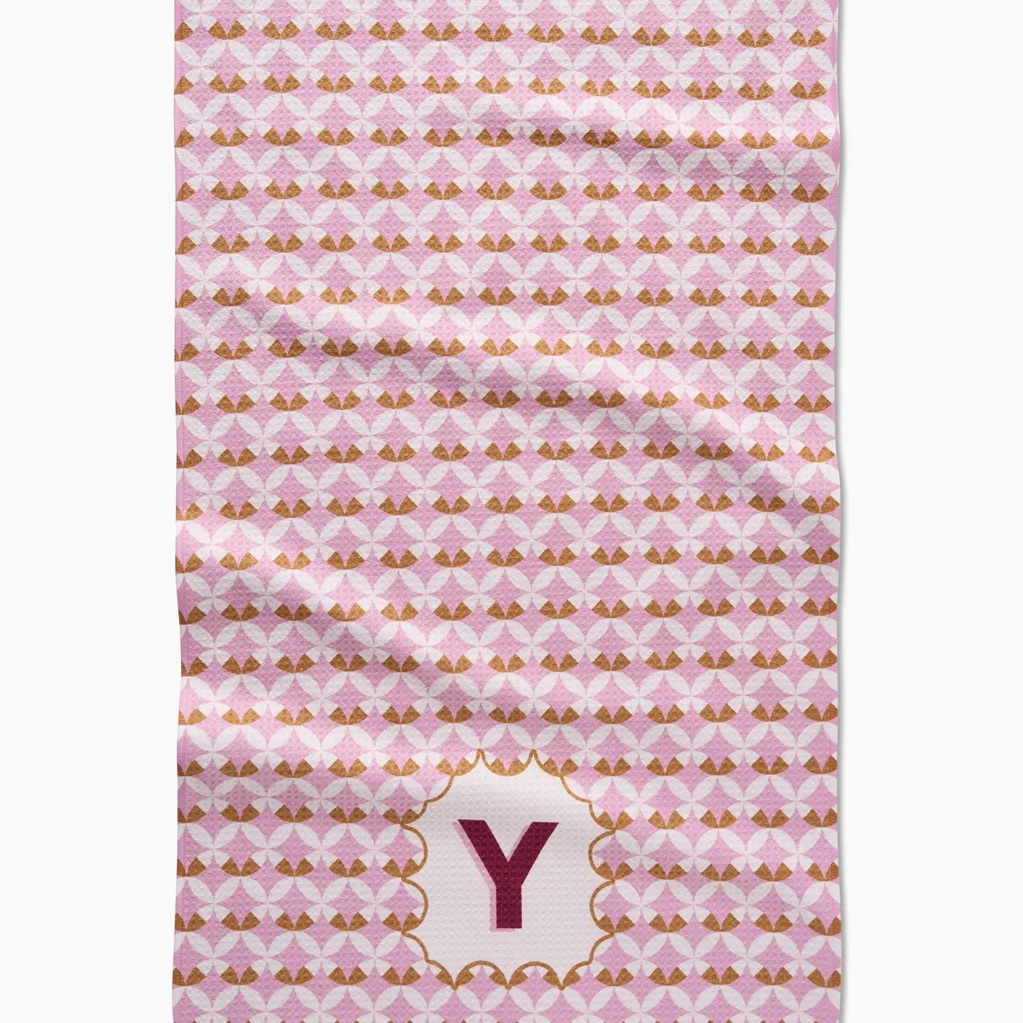 PREORDER: Geometry Monogram Kitchen Tea Towel