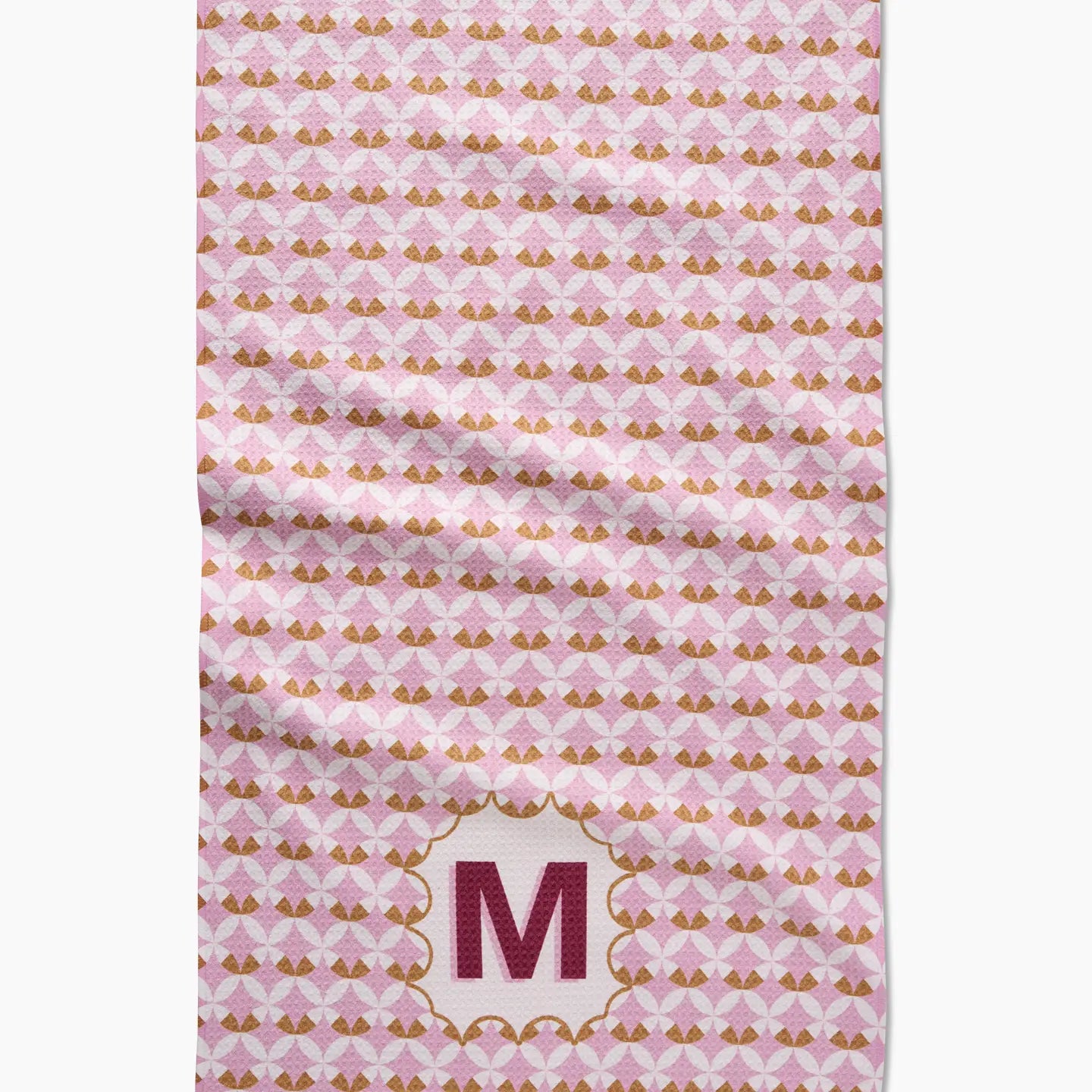 PREORDER: Geometry Monogram Kitchen Tea Towel