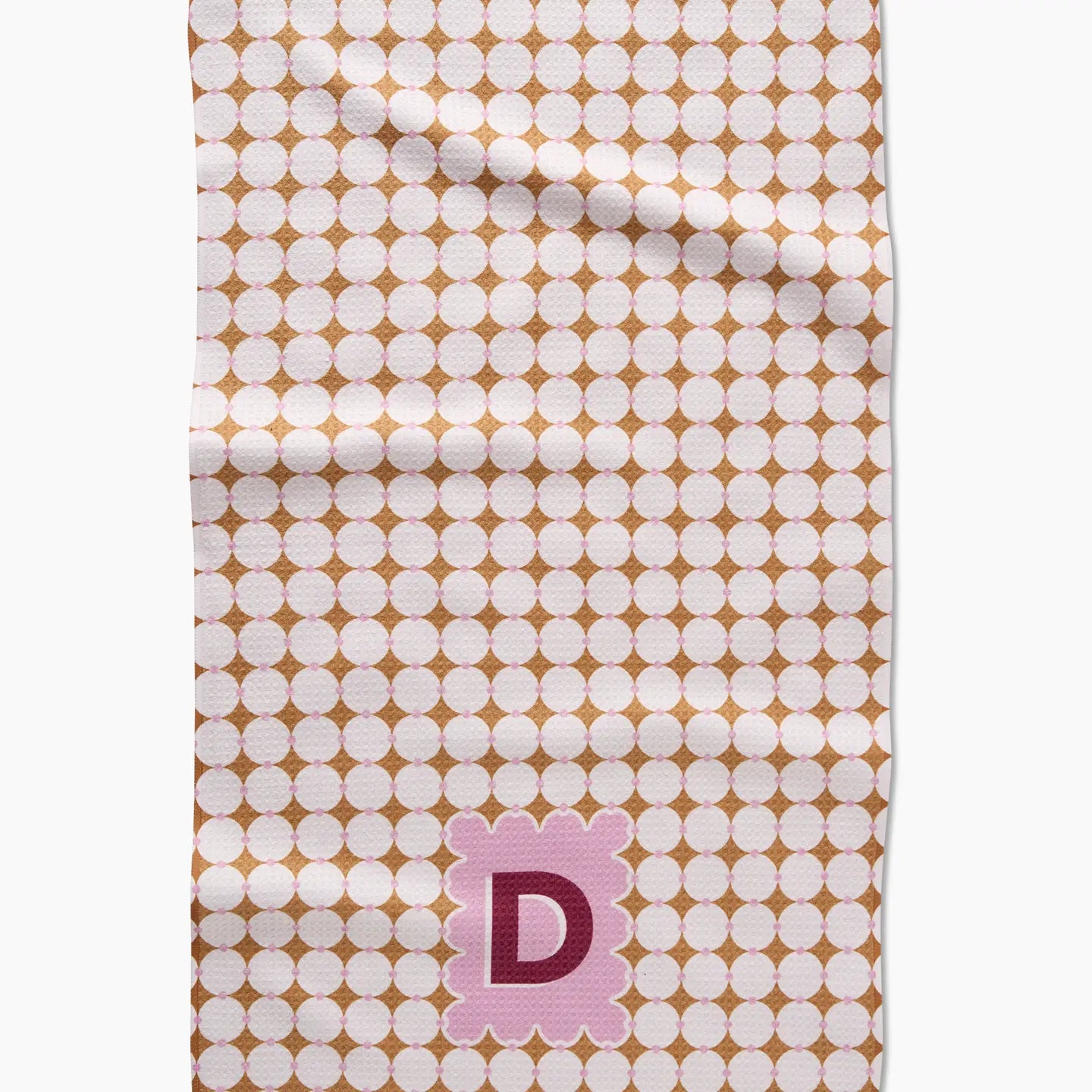 PREORDER: Geometry Monogram Kitchen Tea Towel
