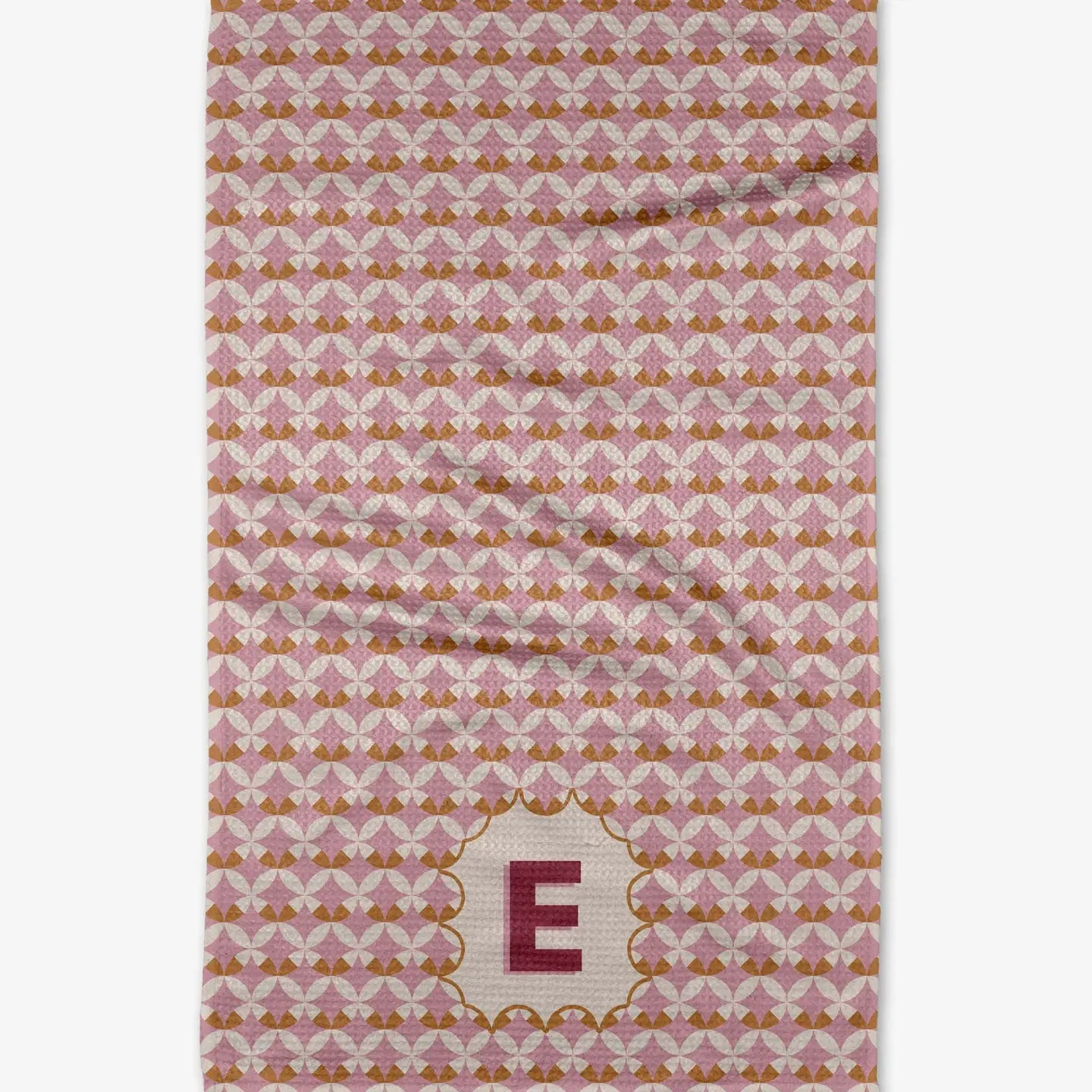 PREORDER: Geometry Monogram Kitchen Tea Towel