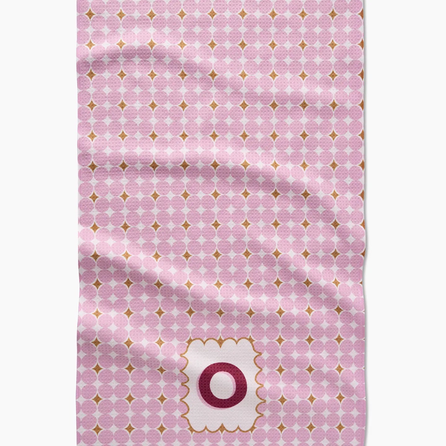 PREORDER: Geometry Monogram Kitchen Tea Towel