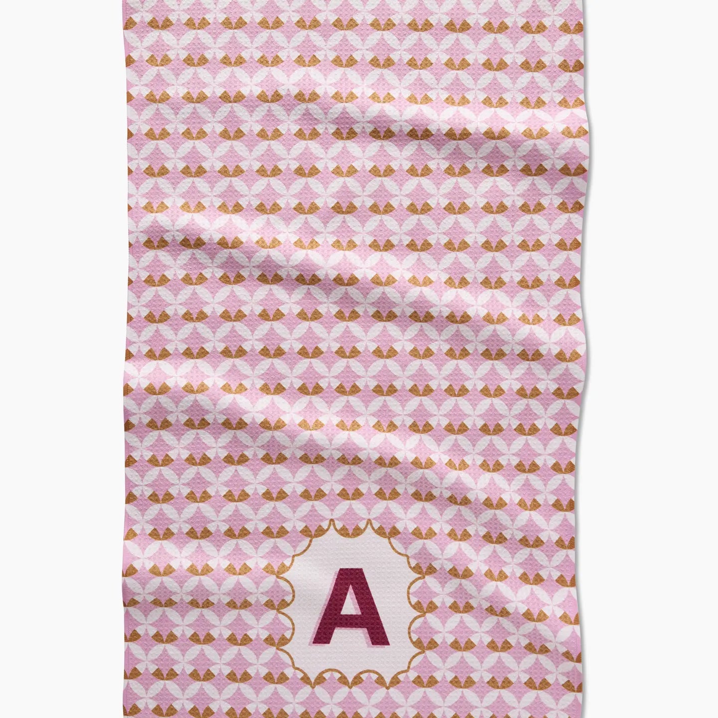 PREORDER: Geometry Monogram Kitchen Tea Towel
