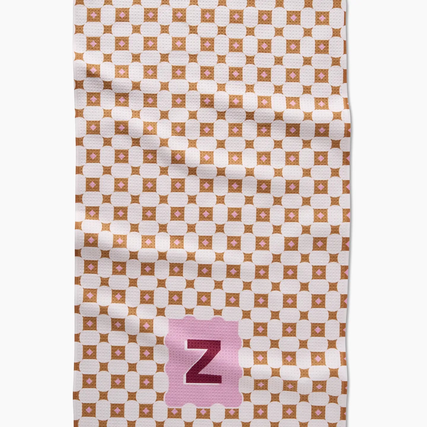 PREORDER: Geometry Monogram Kitchen Tea Towel