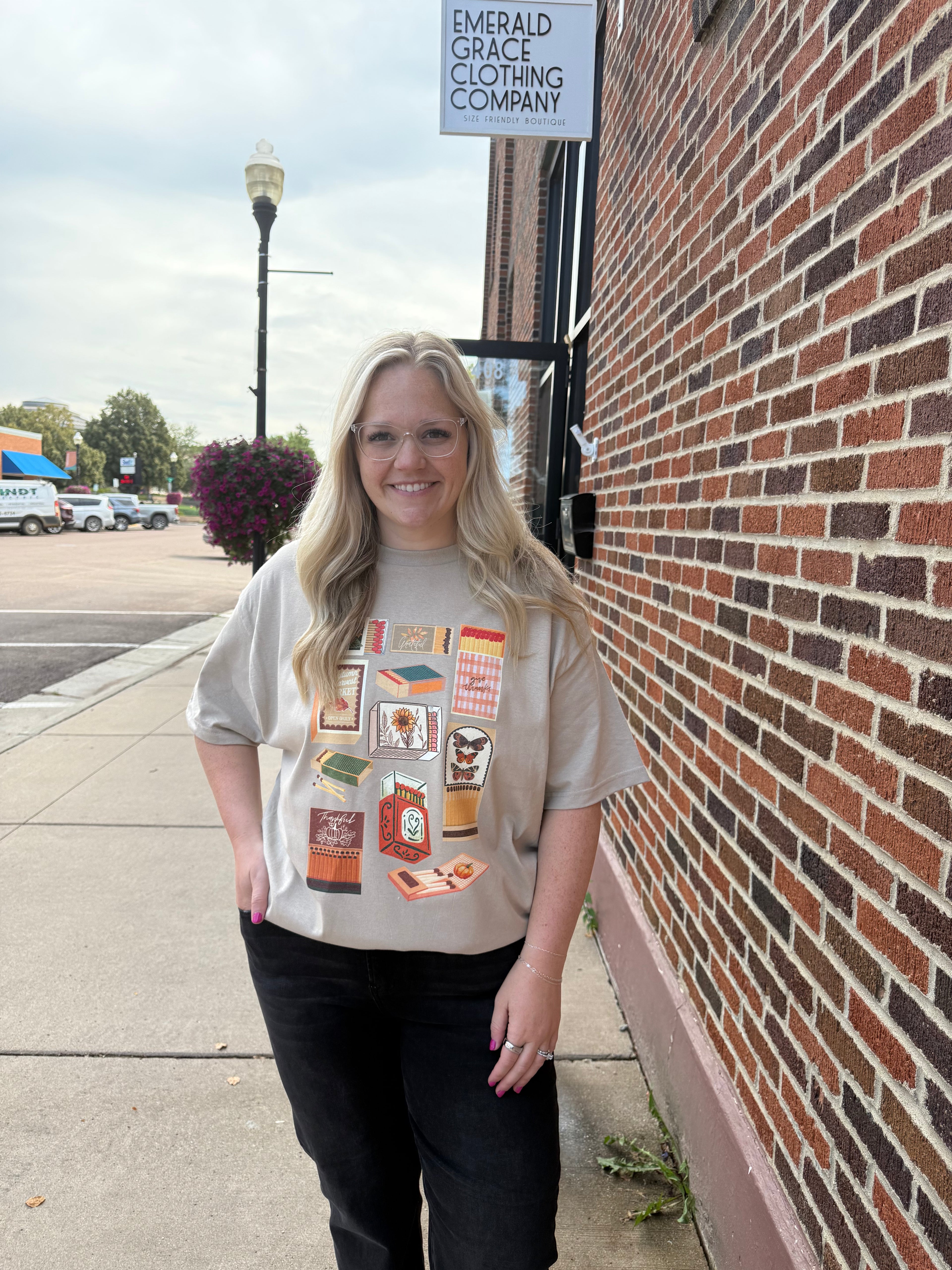 Autumn Matchbox Graphic Tee