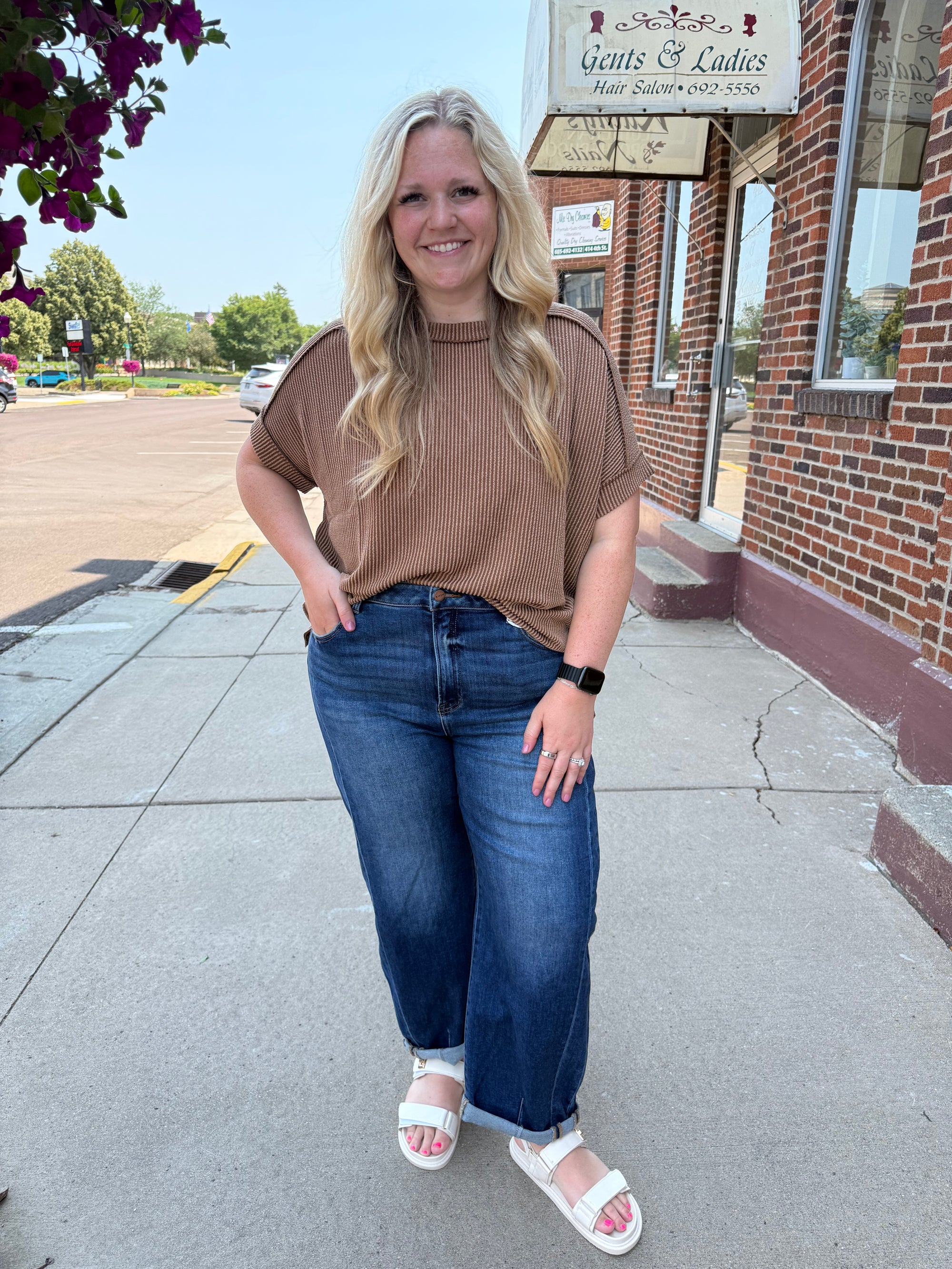 Camden Ribbed Top