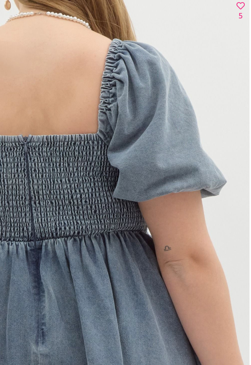 Denim Dress