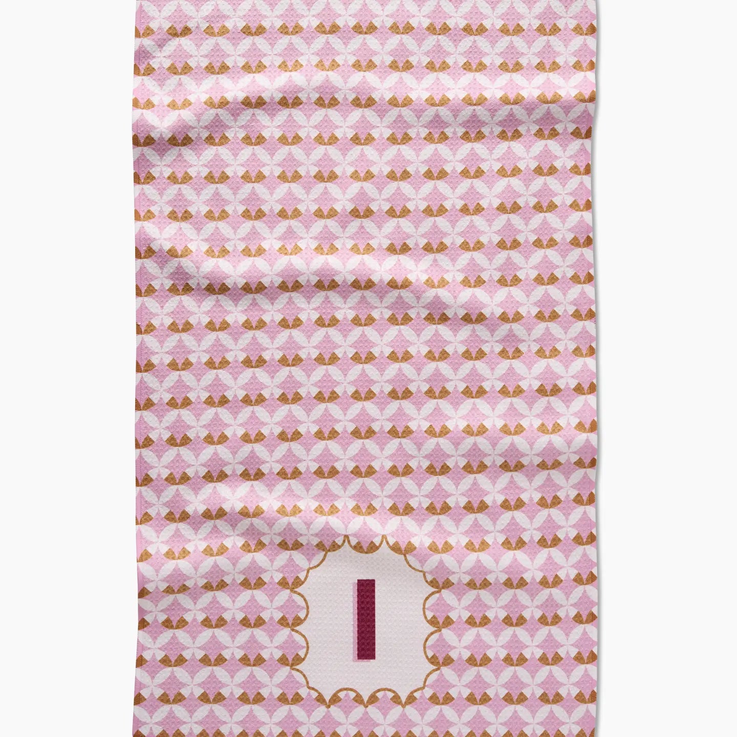 PREORDER: Geometry Monogram Kitchen Tea Towel