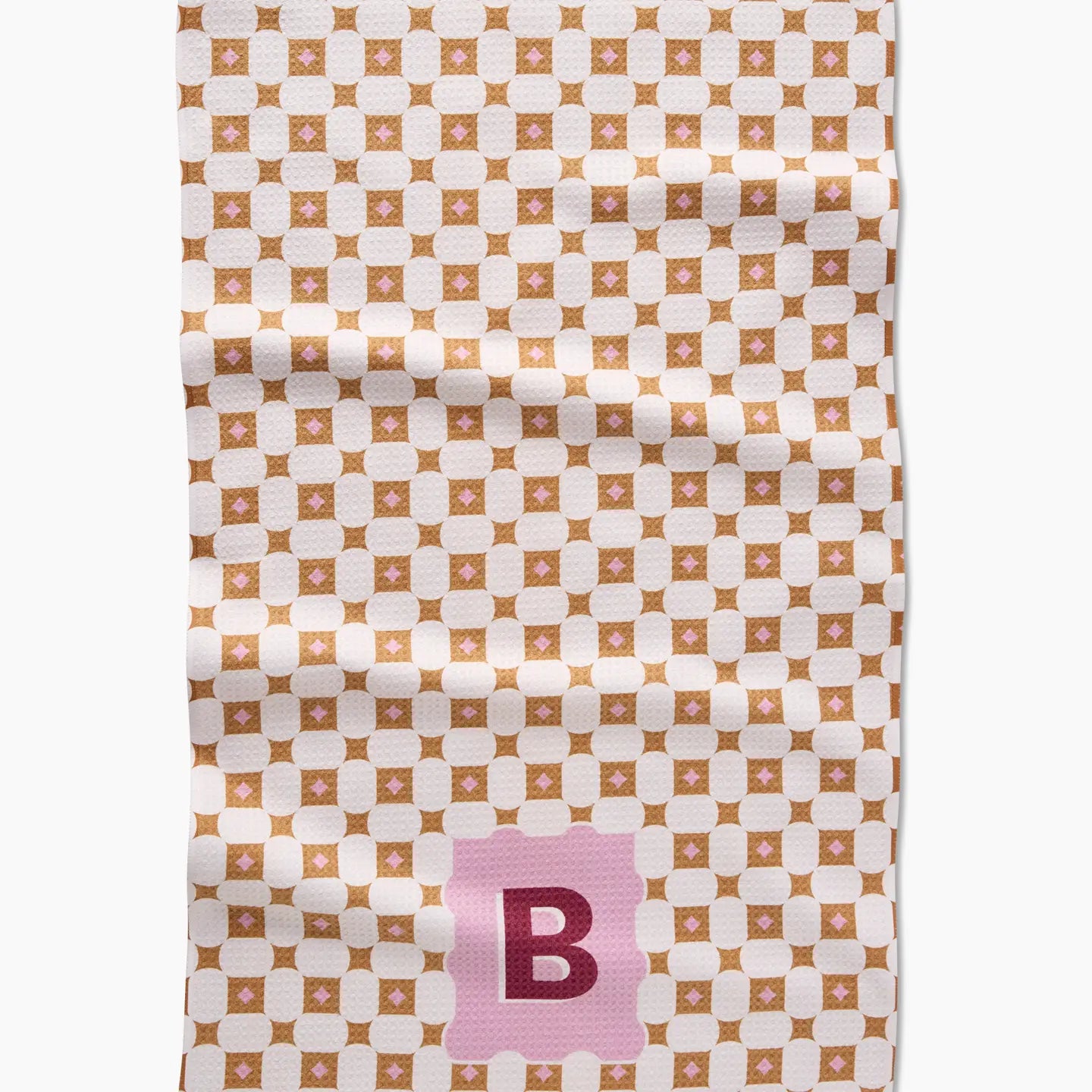 PREORDER: Geometry Monogram Kitchen Tea Towel