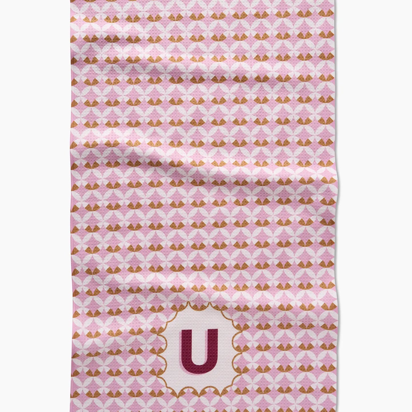 PREORDER: Geometry Monogram Kitchen Tea Towel