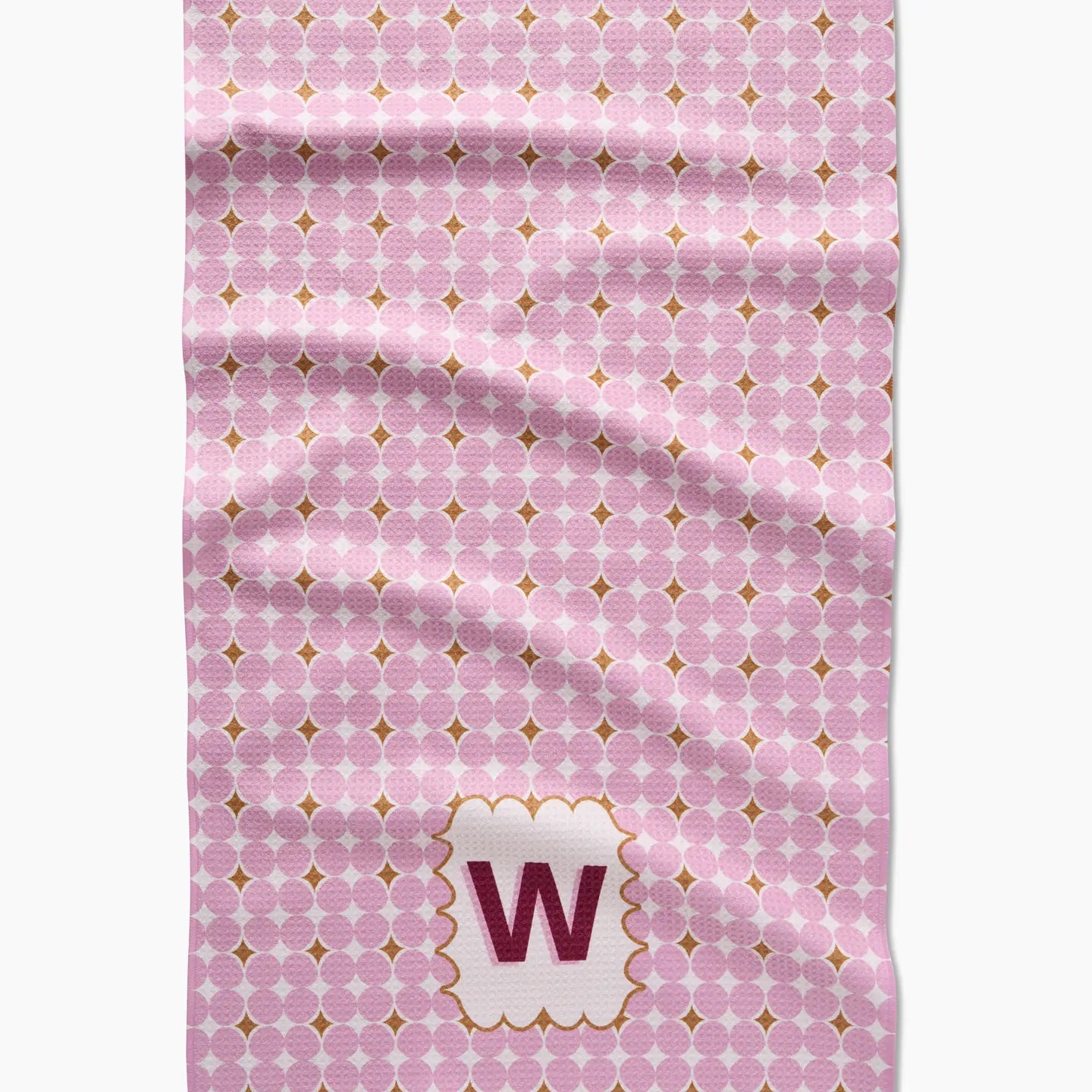 PREORDER: Geometry Monogram Kitchen Tea Towel