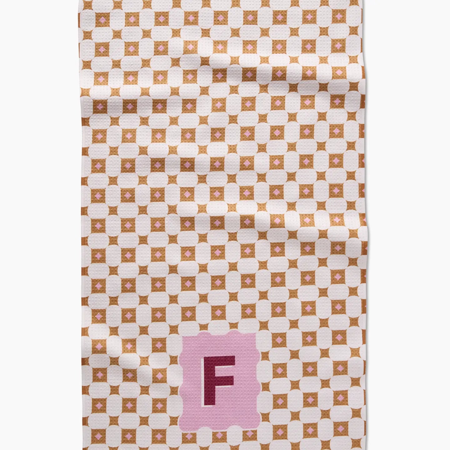 PREORDER: Geometry Monogram Kitchen Tea Towel
