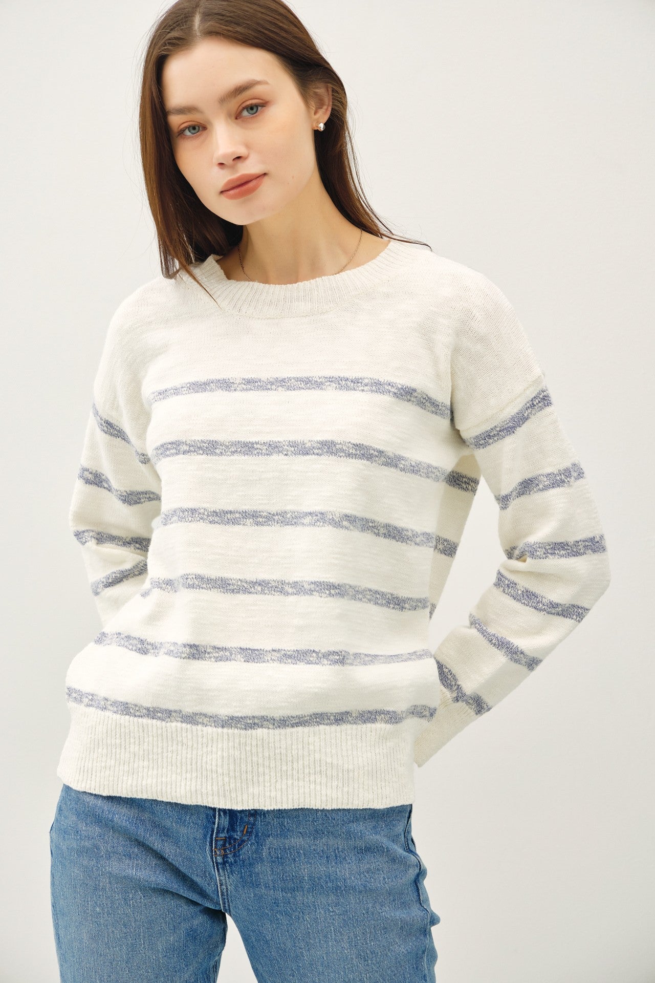 Delanie Striped Sweater