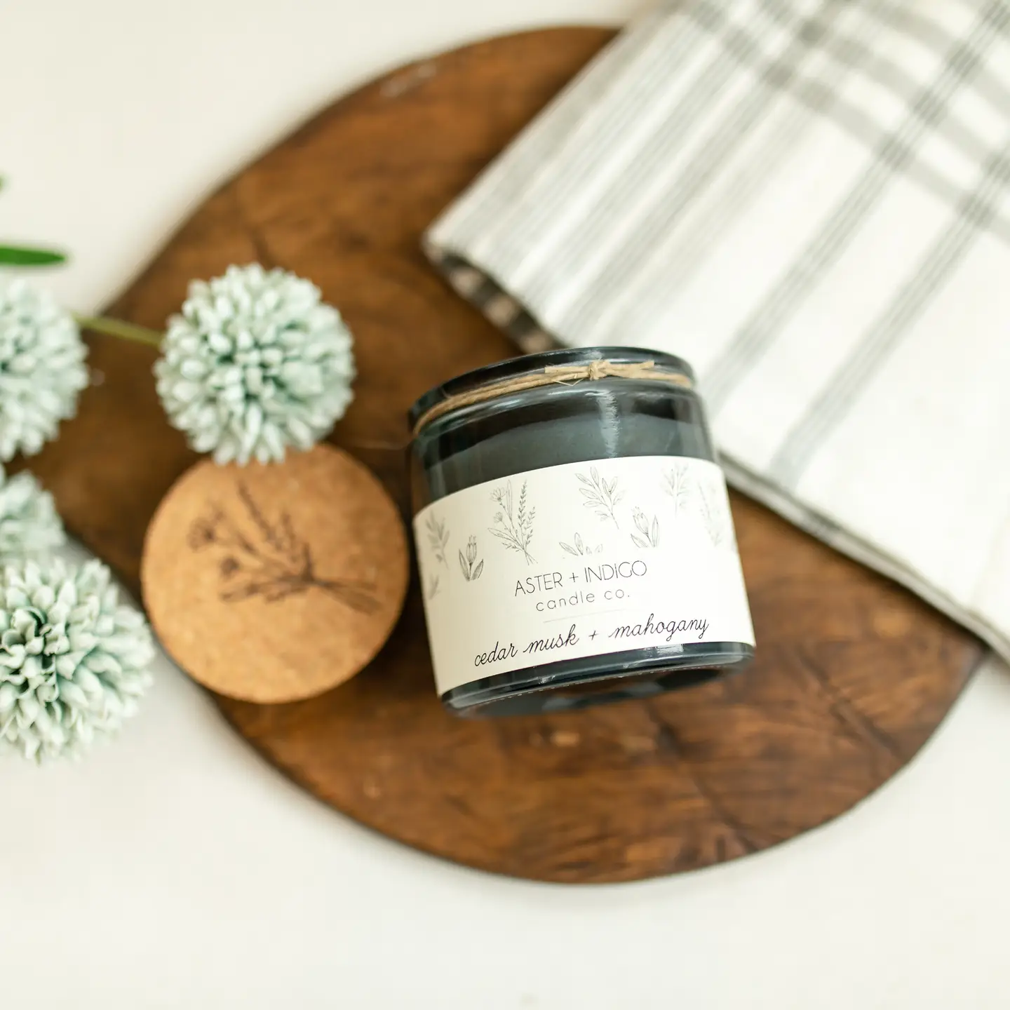 Cedar Musk + Mahogany Candle