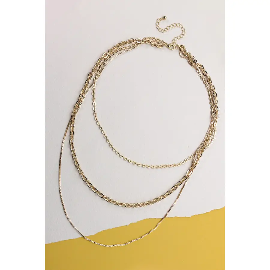 Gold Layered Necklace
