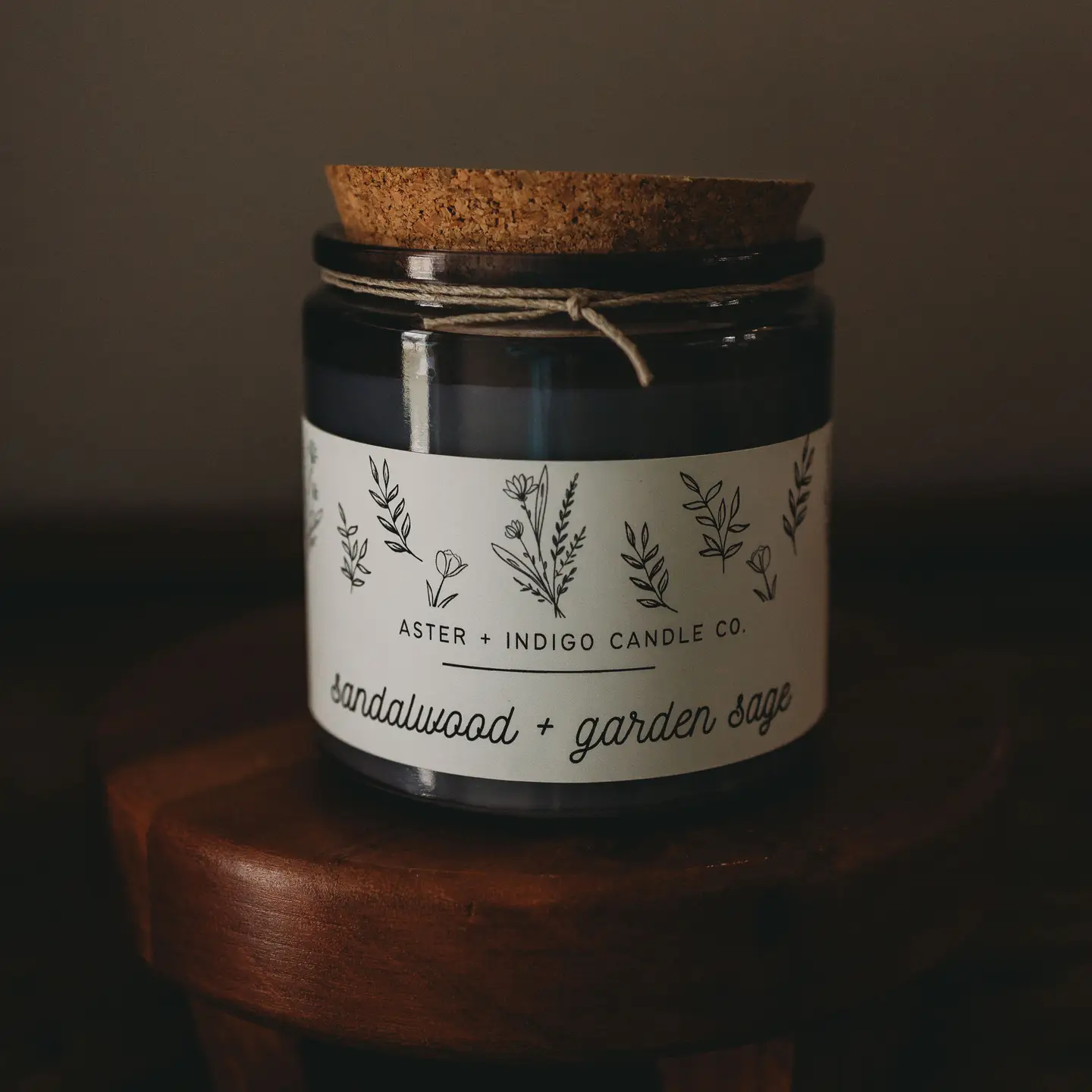 Sandalwood + Garden Sage Soy Candle