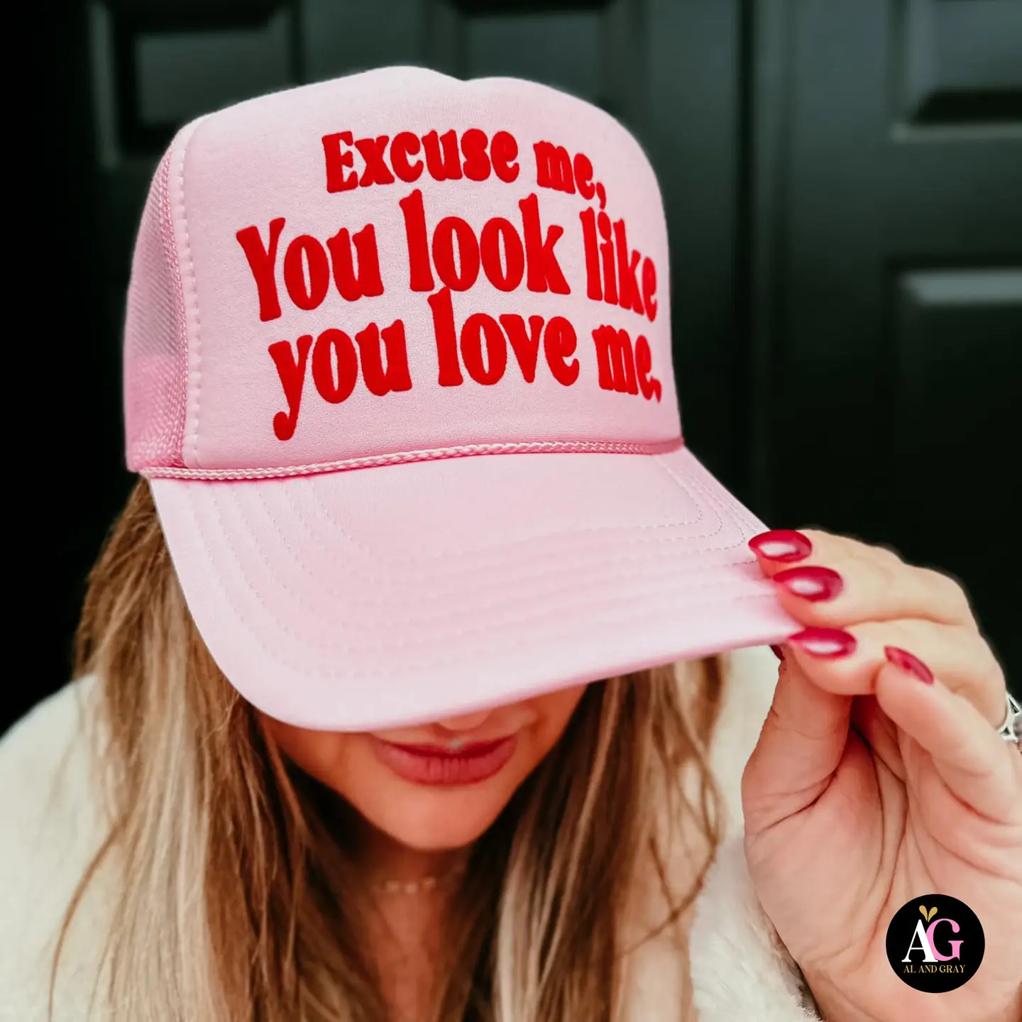 Excuse Me Trucker Hat