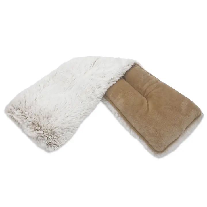 Warmies: Marshmallow Brown Neck Wrap