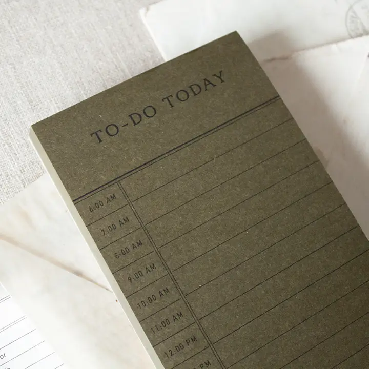 To Do Today Notepad