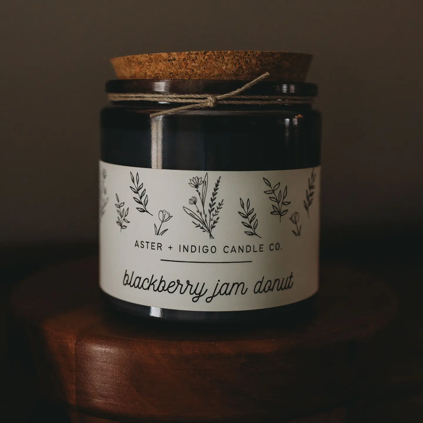 Blackberry Jam Donut Soy Candle