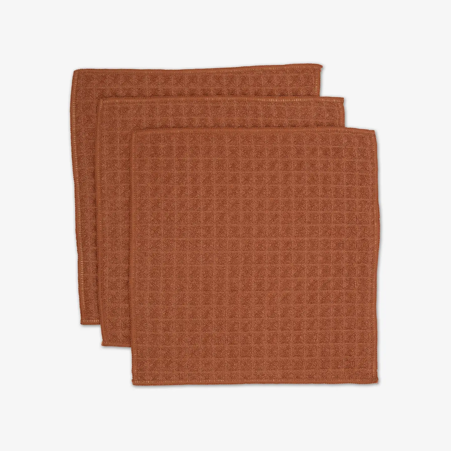 Geometry Waffle Washcloth Set