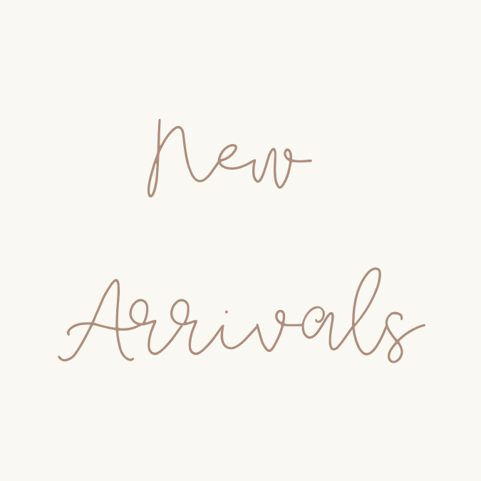Weekly New Arrivals
