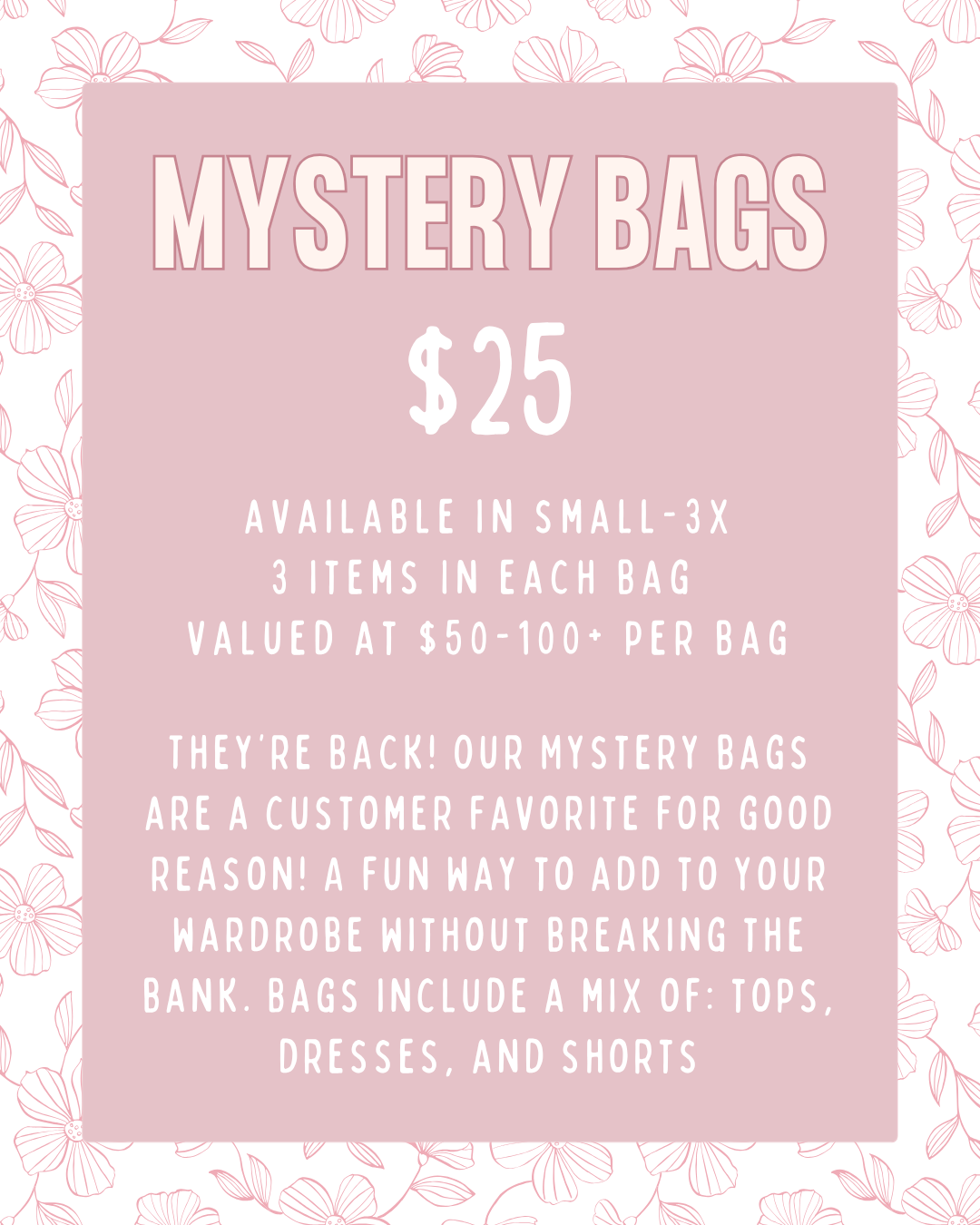 Mystery Bags