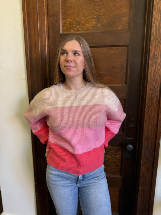 Poppy Colorblock Sweater
