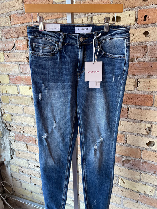 Lovervet: MR Ankle Skinny Denim