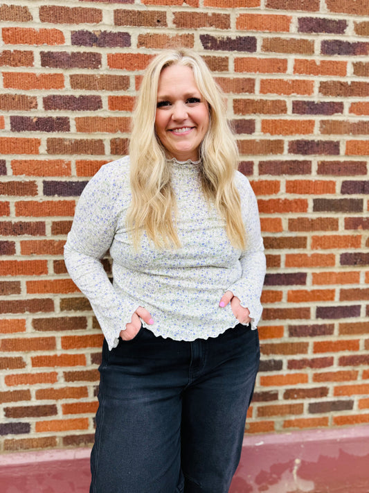 Willa Mock Neck Top