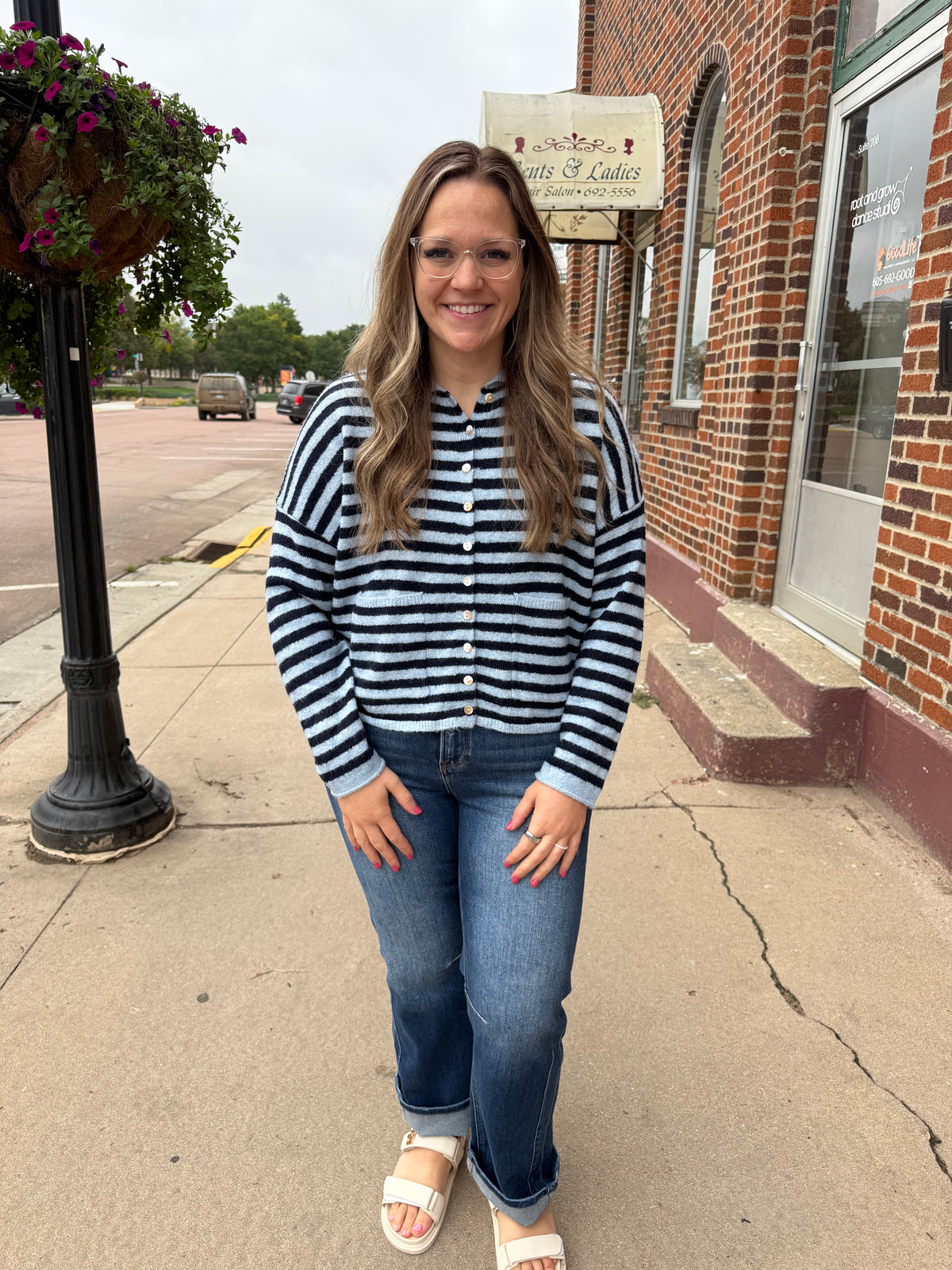 Blaire Stripe Cardigan