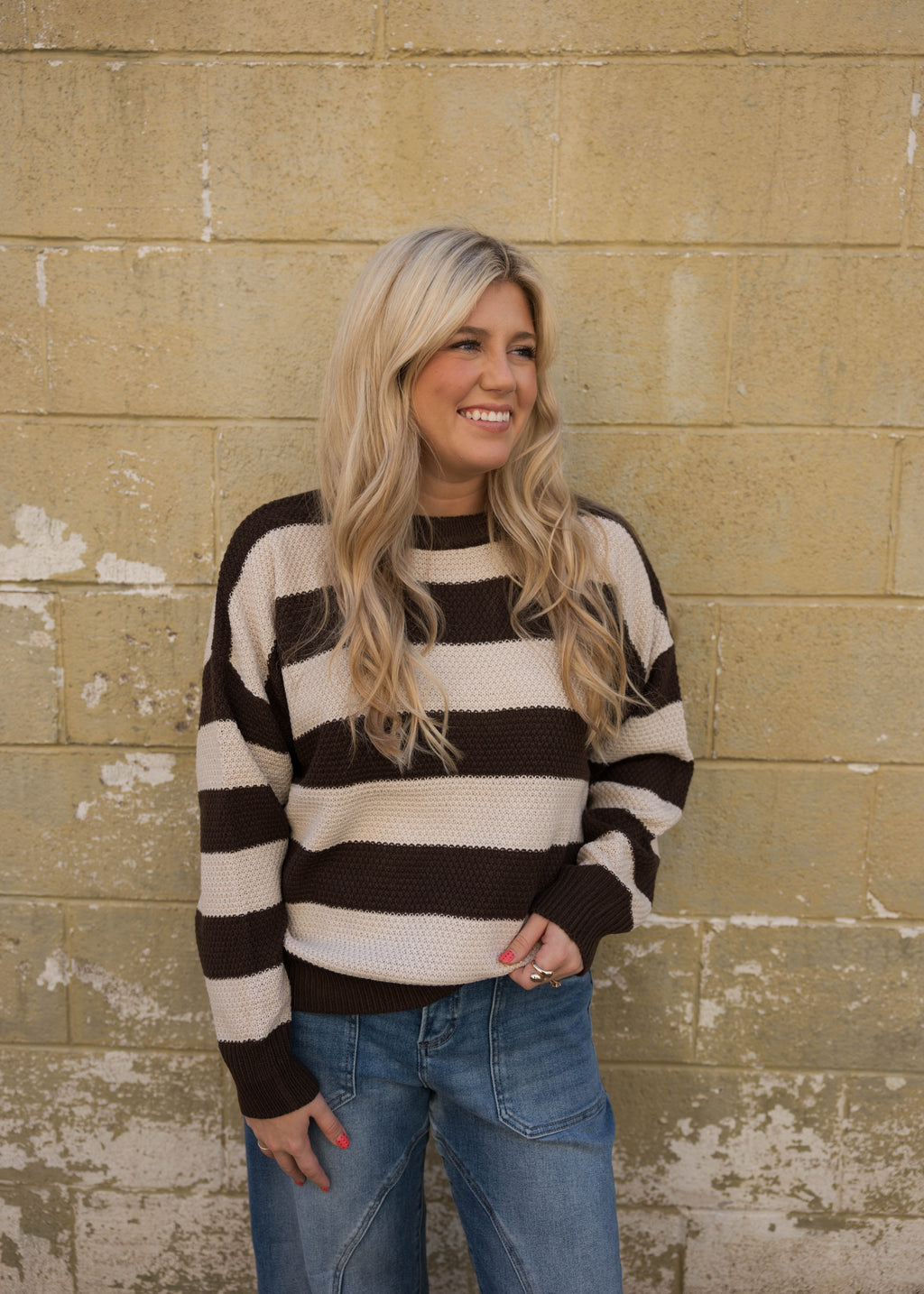 Evan Stripe Sweater
