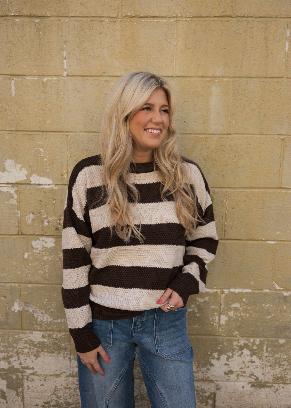 Evan Stripe Sweater