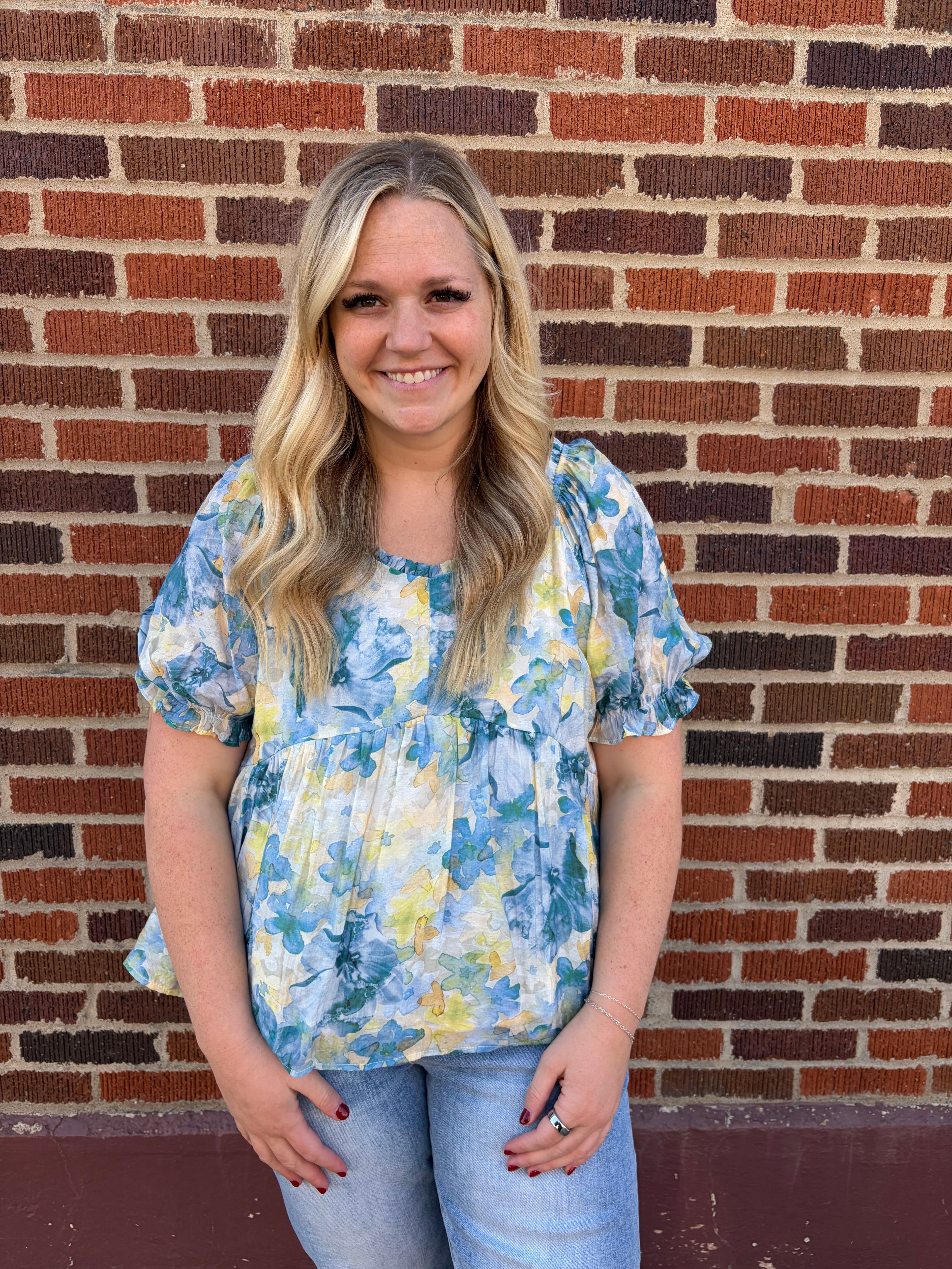 Astoria Peplum Top