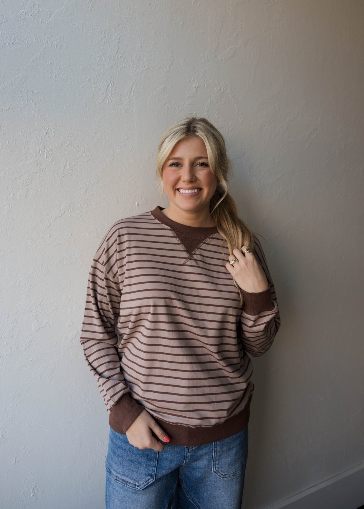 Axel Striped Pullover