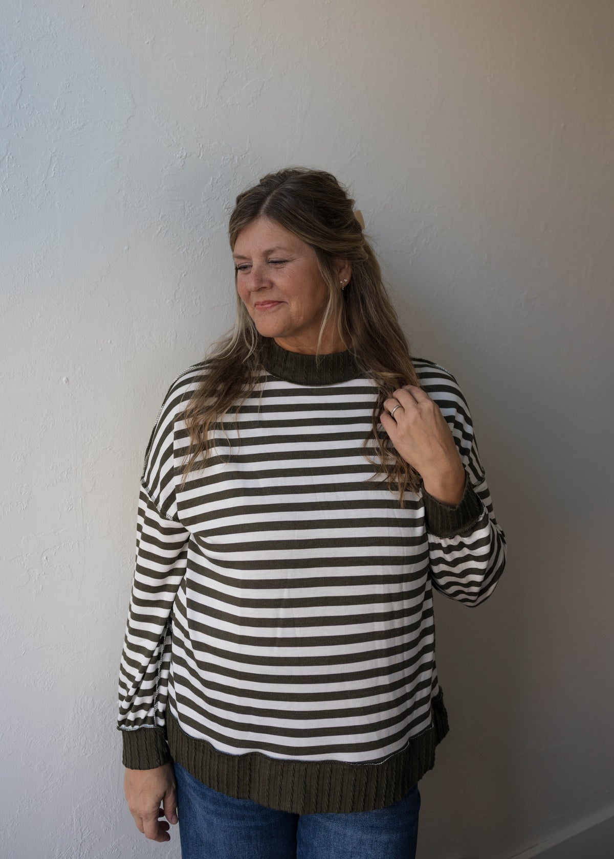 Allen Stripe Sweater