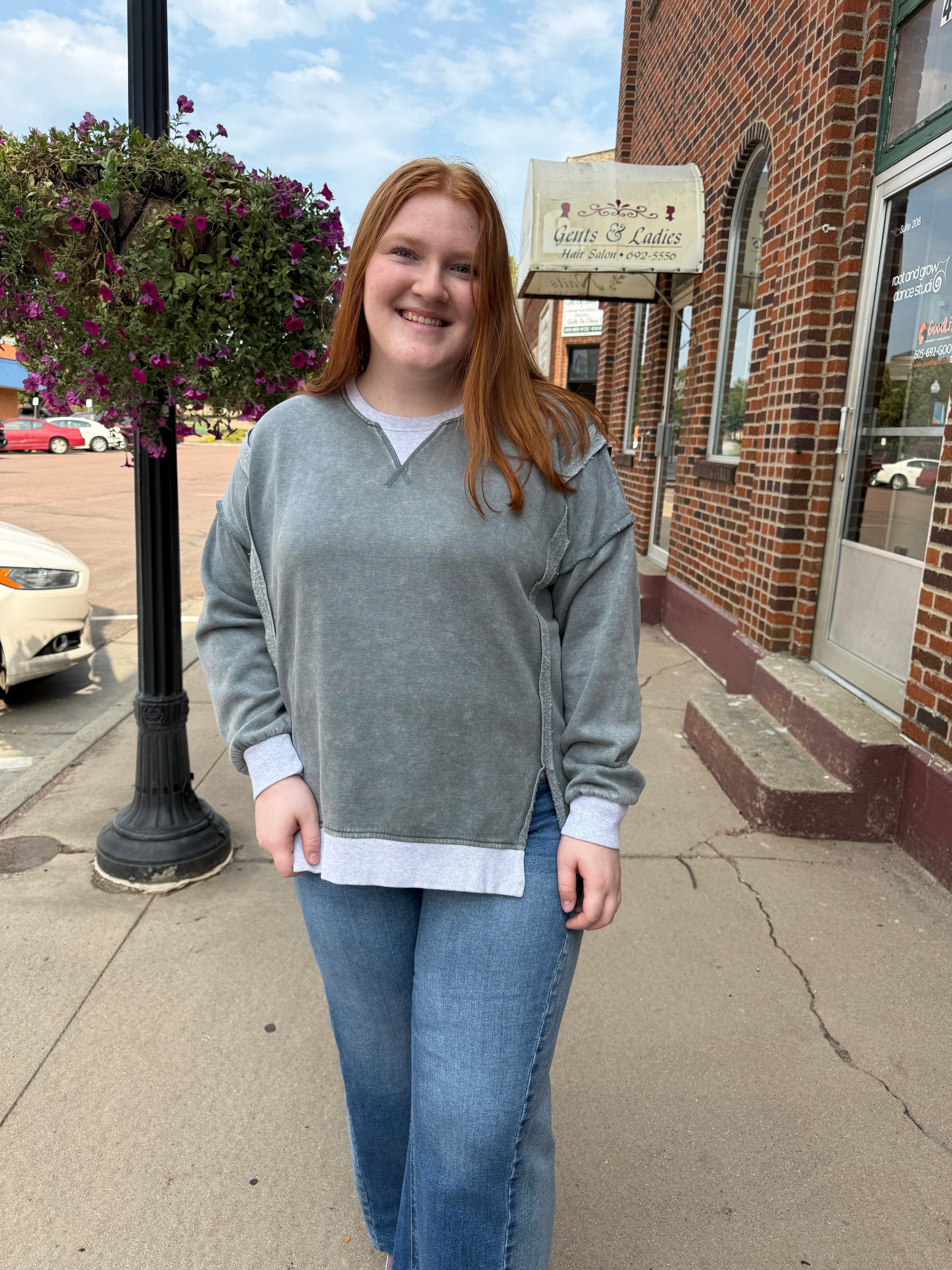 Ash Washed Pullover