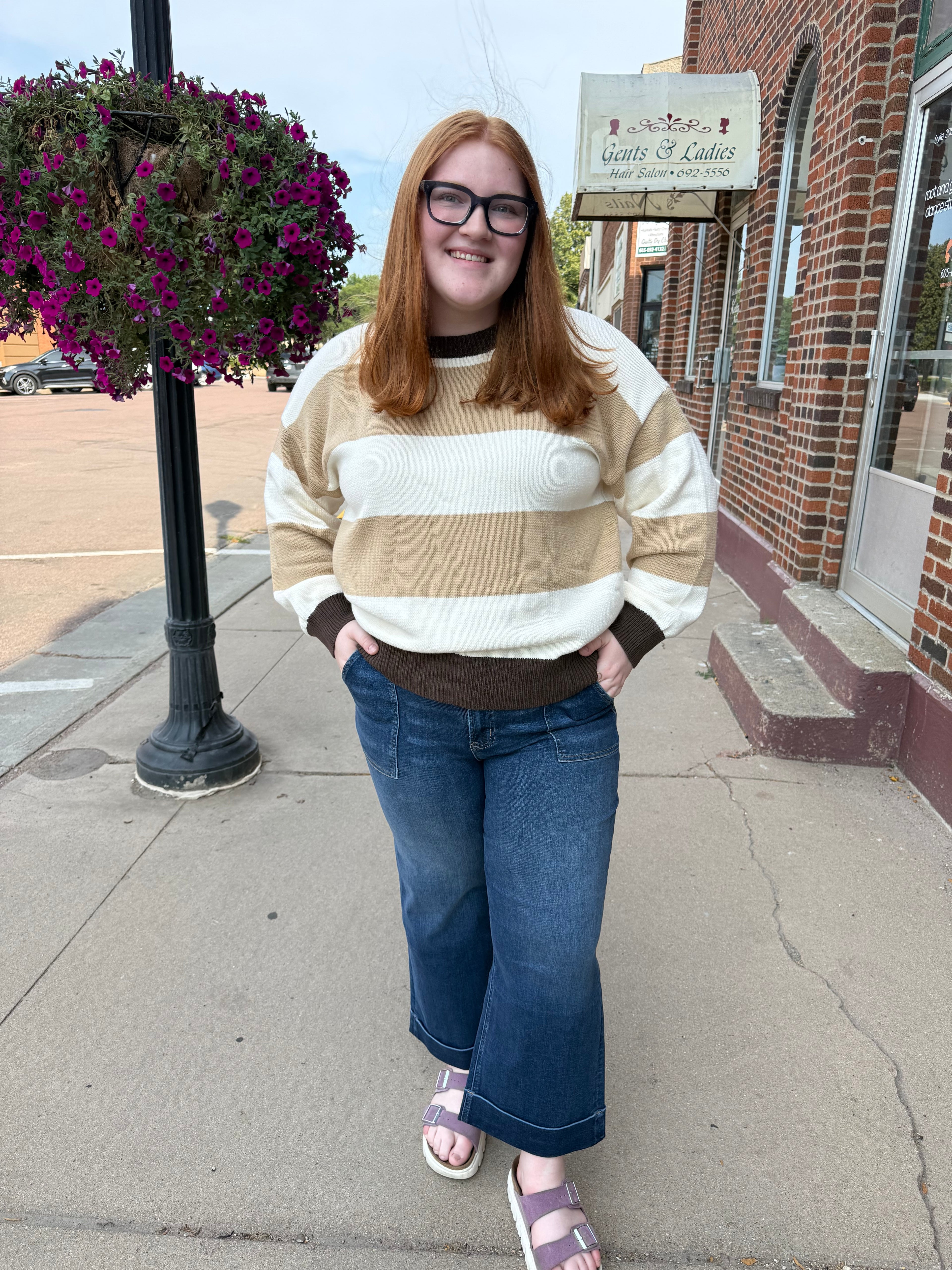 Teagan Stripe Sweater
