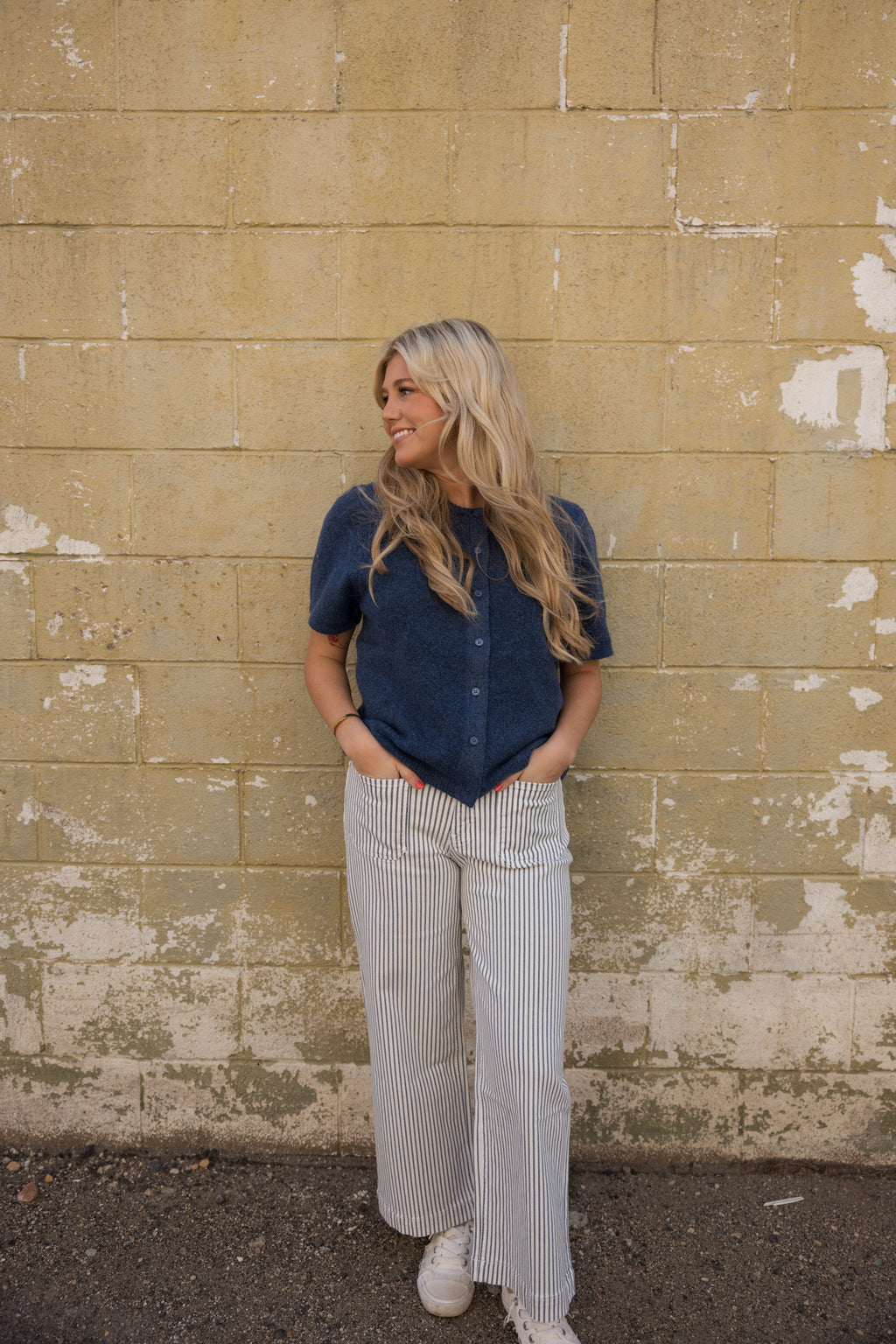 Sid Striped Denim