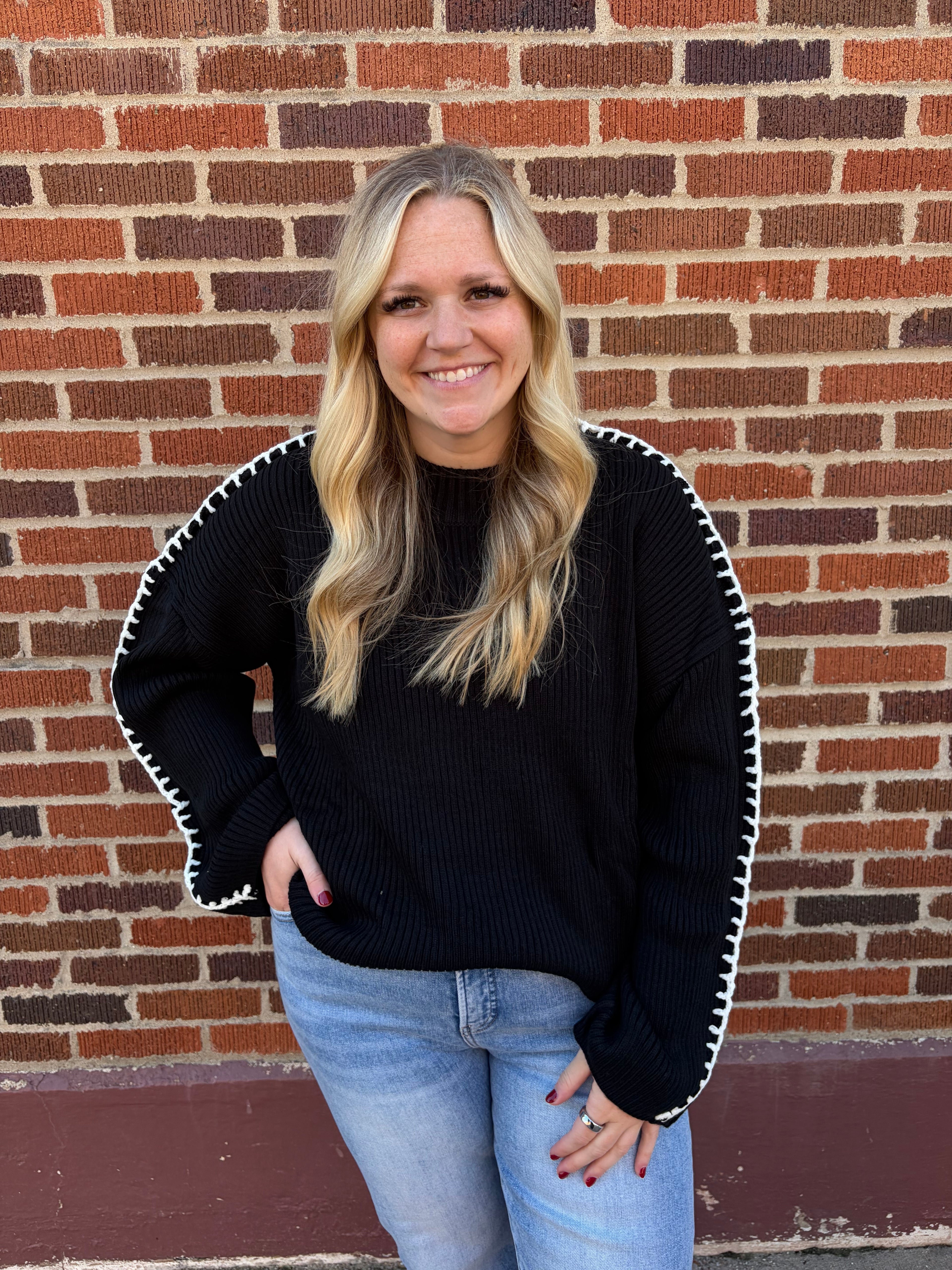 Brixton Stitched Sweater