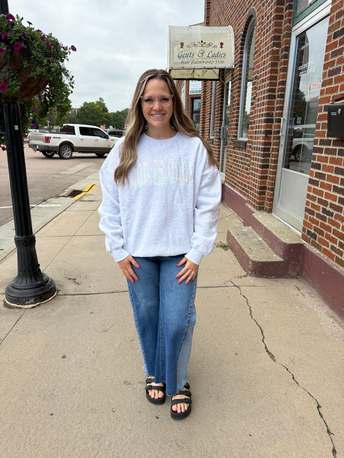 God is Good Crewneck