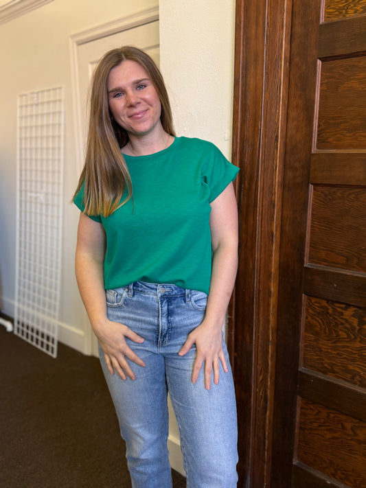 Garrett Cuffed Top