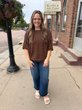 Brittyn Dotted Top
