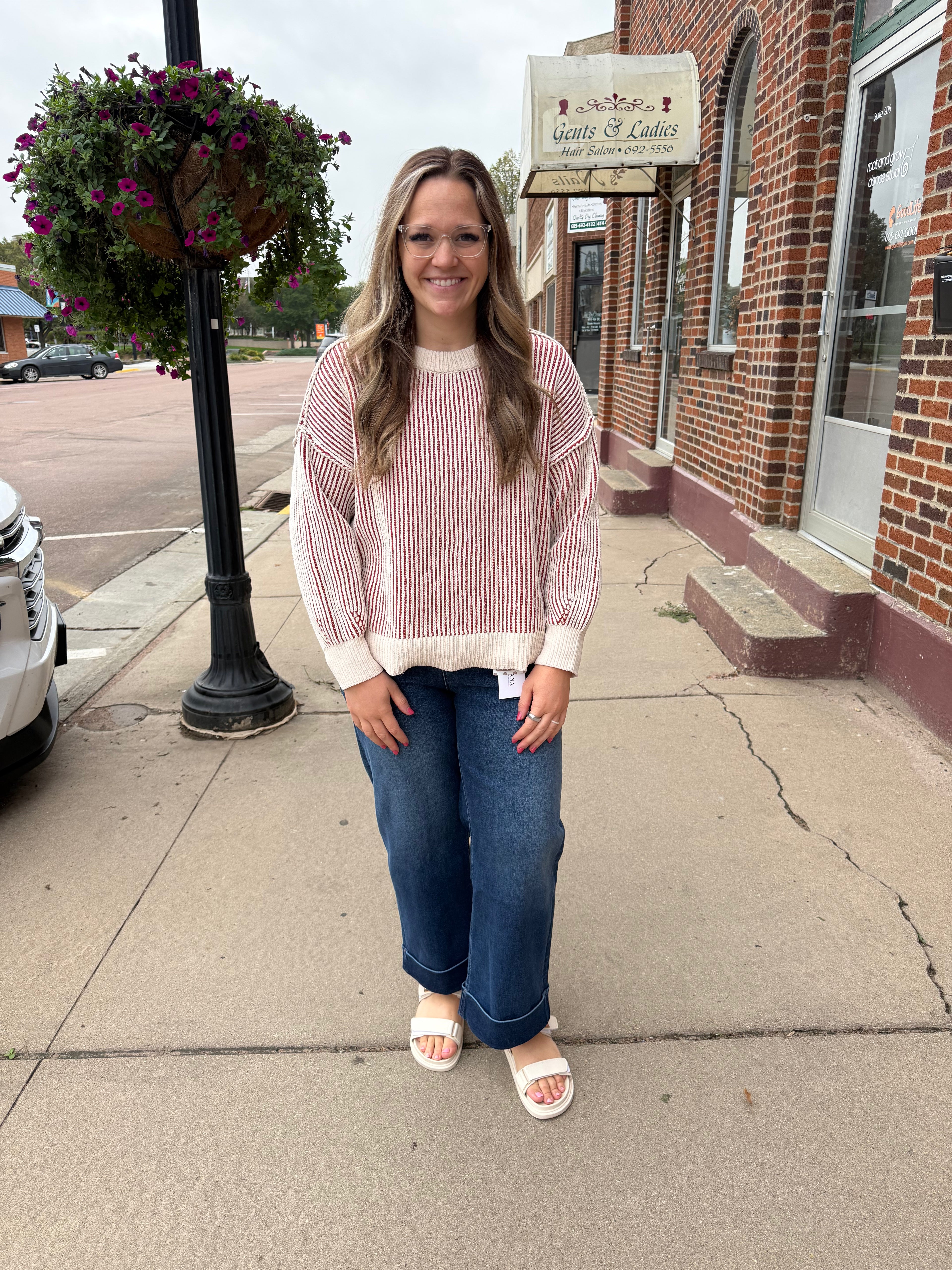 Reagen Ribbed Sweater