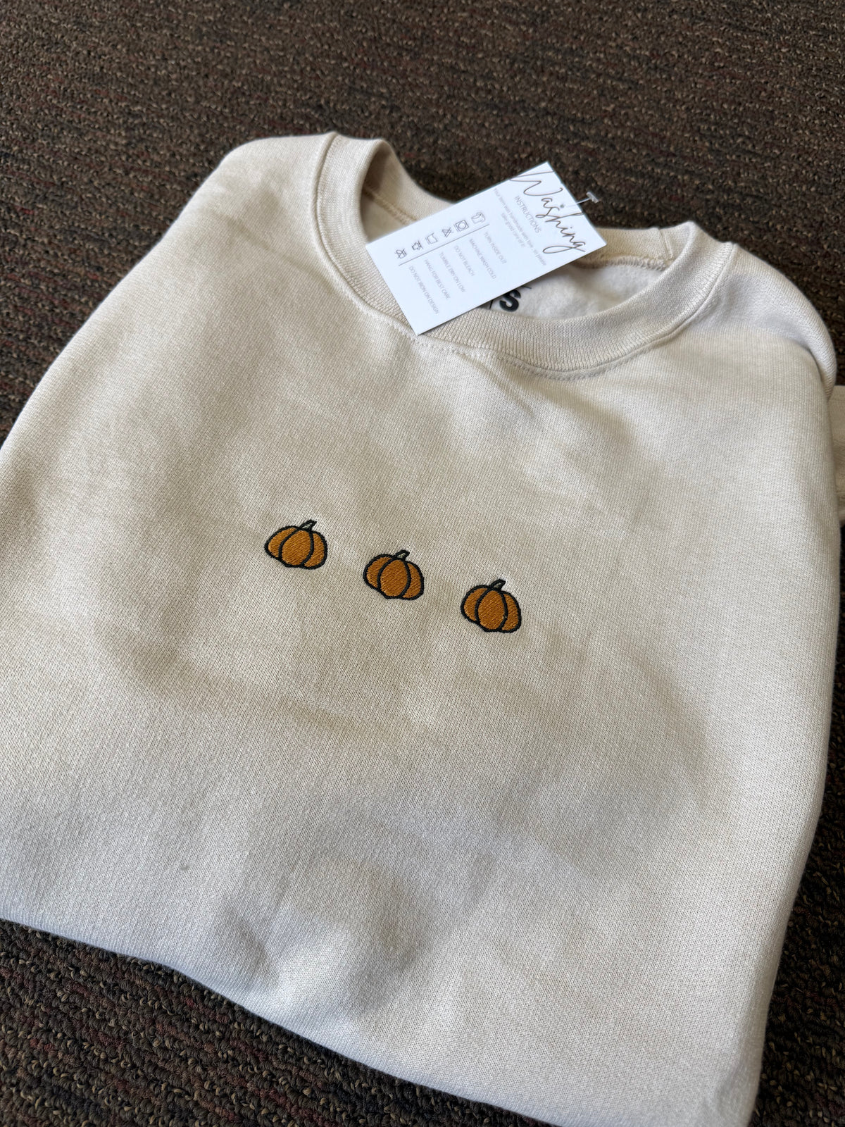 Tan Pumpkin Crewnweck