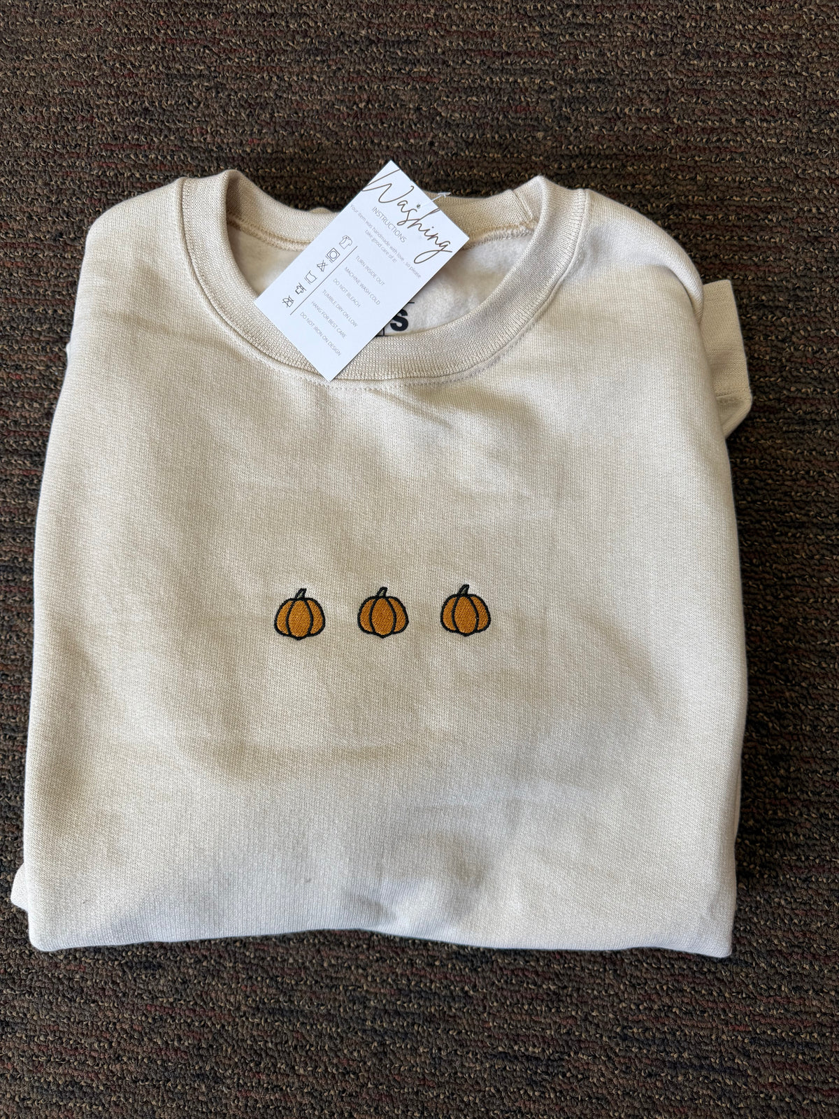 Tan Pumpkin Crewnweck